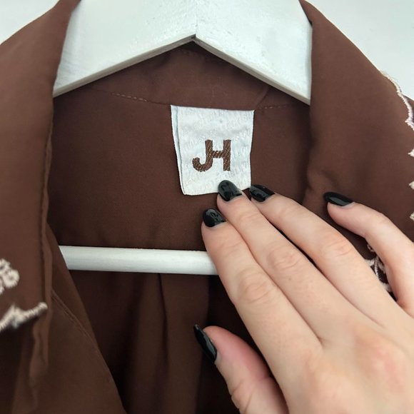 Vintage "Western" Button Up Blouse - Picture 6 of 6